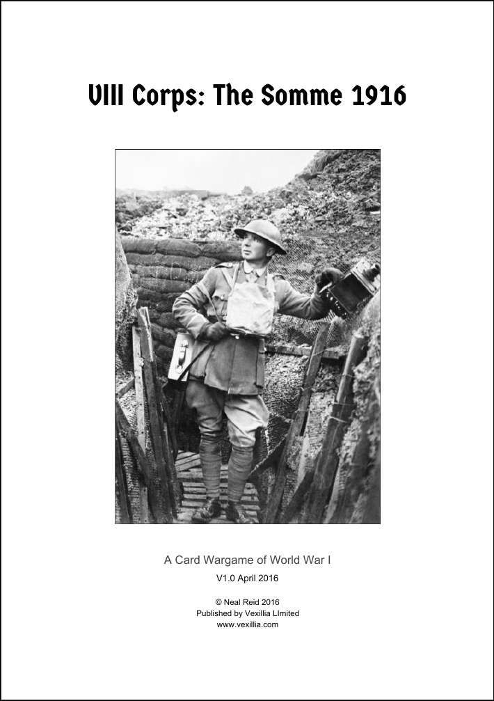 VIII Corps: The Somme 1916