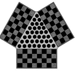 Draughts for Three