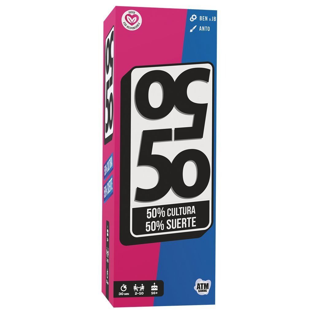 Cover art for 50 50: 50% cultura, 50% suerte