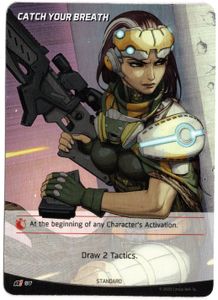 Aristeia!: Catch Your Breath Alternate Art Card
