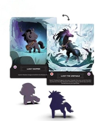 Casting Shadows: Lucky Skipper / Lucky the Unstable Player Board