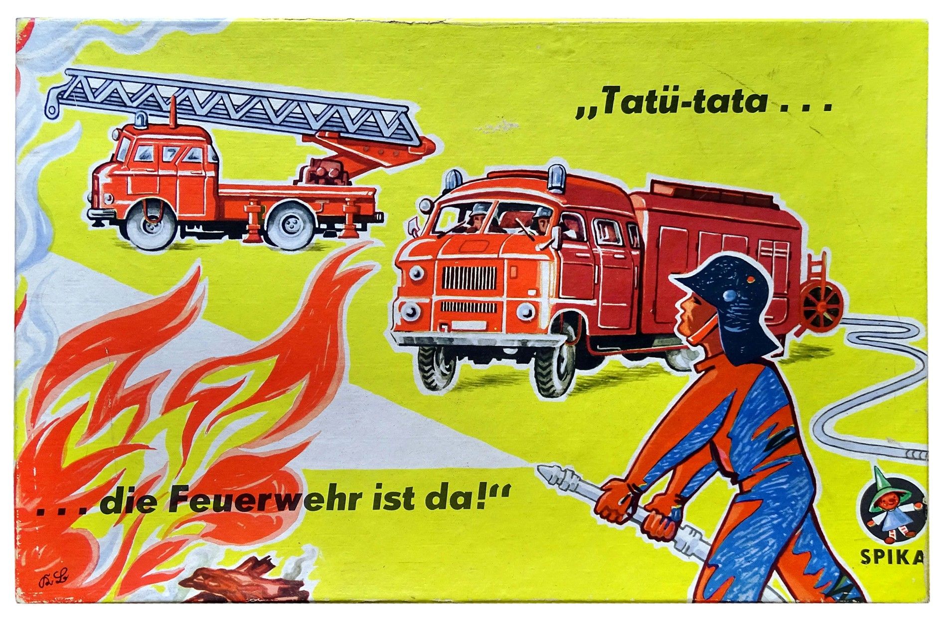 "Tatü-tata-a-a!": "die Feuerwehr ist da!"