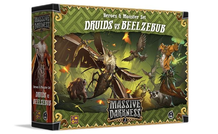 Massive Darkness 2 Druids VS Beelzebub set Kickstarter Exclusive In Stock 