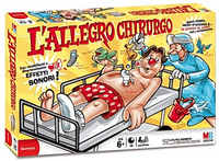 L'Allegro Chirurgo (MB Giochi Italian Sounds edition), Board Game Version