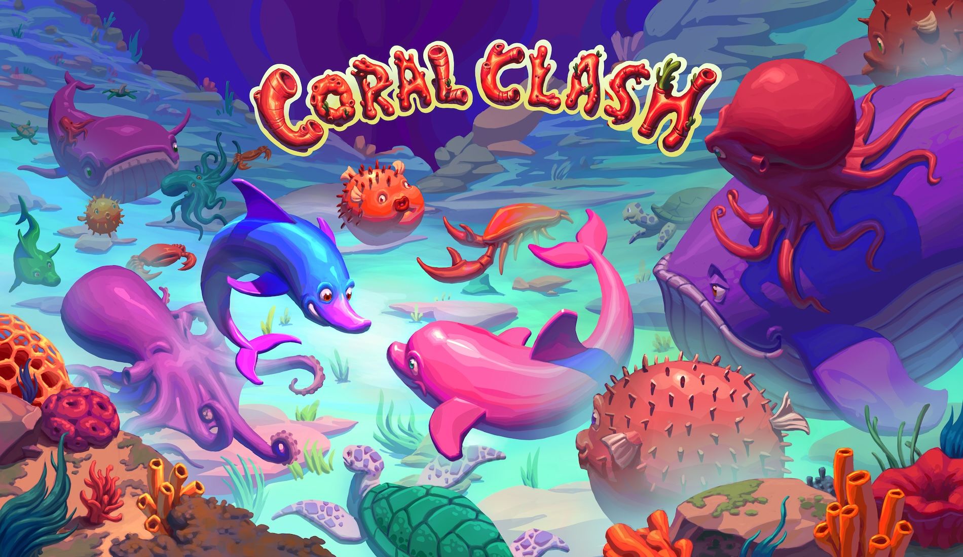 Cover art for Coral Clash