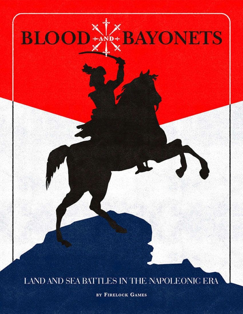 Cover art for Blood and Bayonets: Land and Sea Battles in the Napoleonic Era