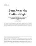 RPG Item: HIG3-05: Burn Away the Endless Night