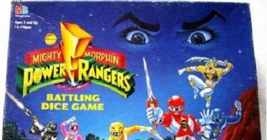 Mighty Morphin Power Rangers: Battling Dice Game | Board Game ...
