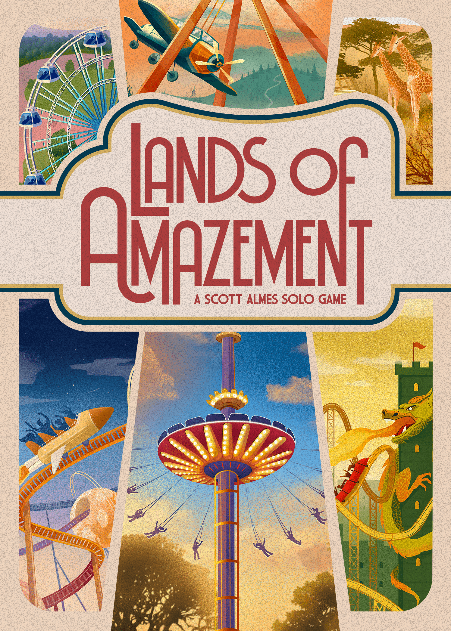 Boîte du jeu Lands of Amazement