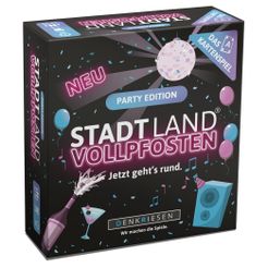 Stadt Land Vollpfosten: Das Kartenspiel – Party Edition