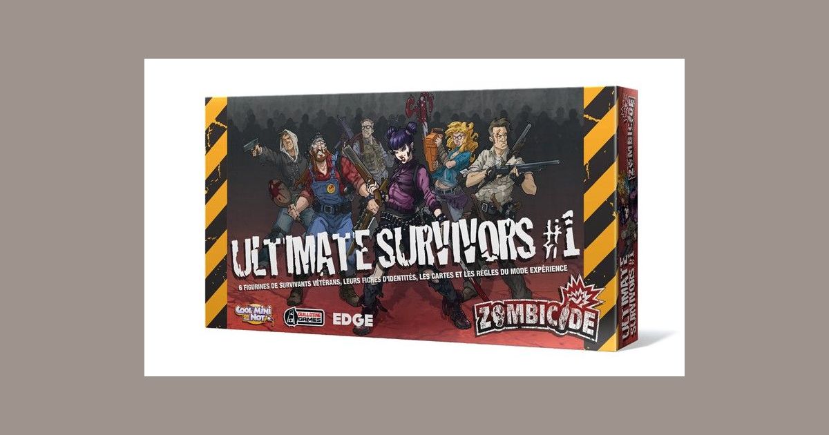 Zombicide Ultimate Survivors #1 CMON GUG0070 NEW & SEALED