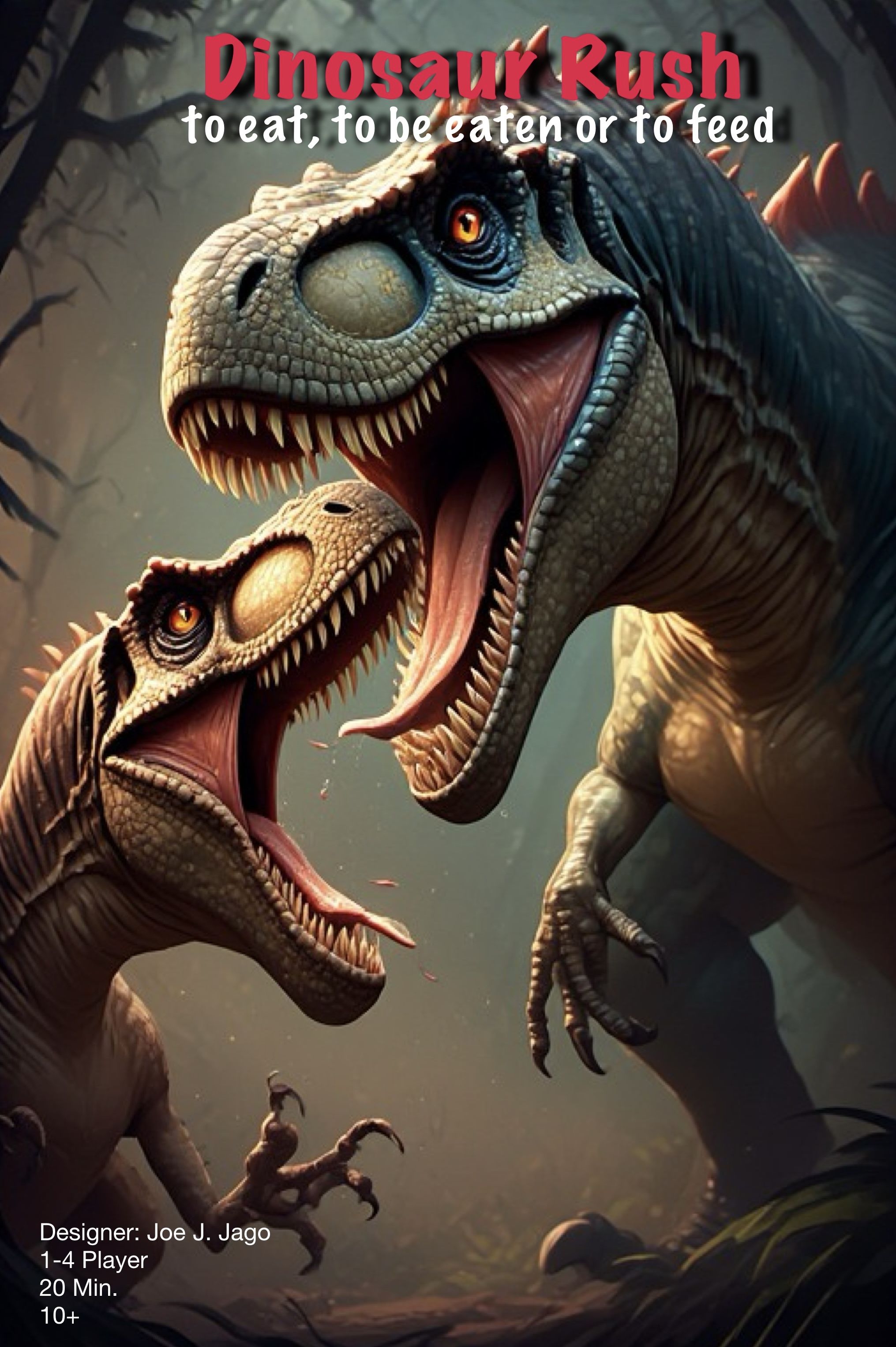 Cover art for Dinosaur Rush: To eat, to be eaten or to feed