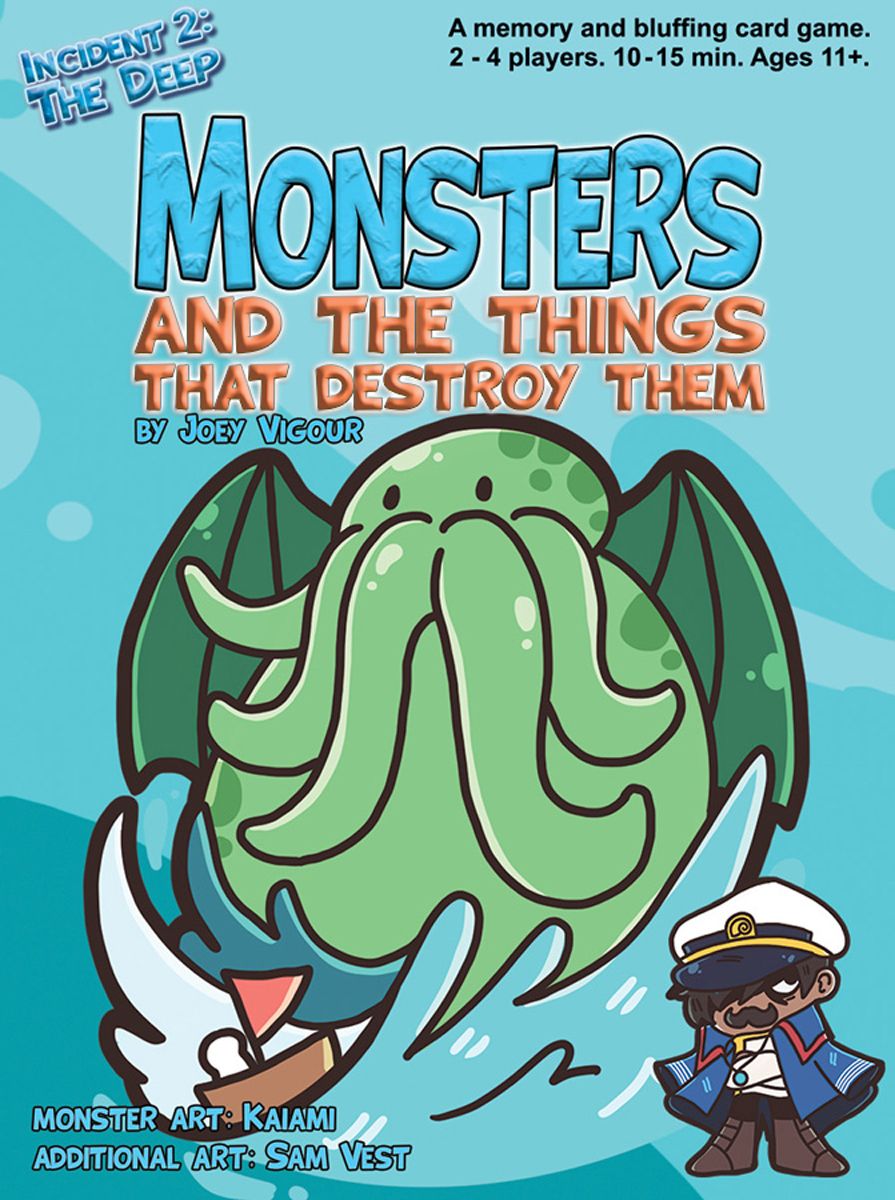 Monsters and the Things That Destroy Them: The Deep cover art