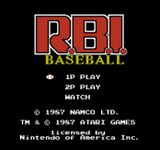 Video Game: R.B.I. Baseball