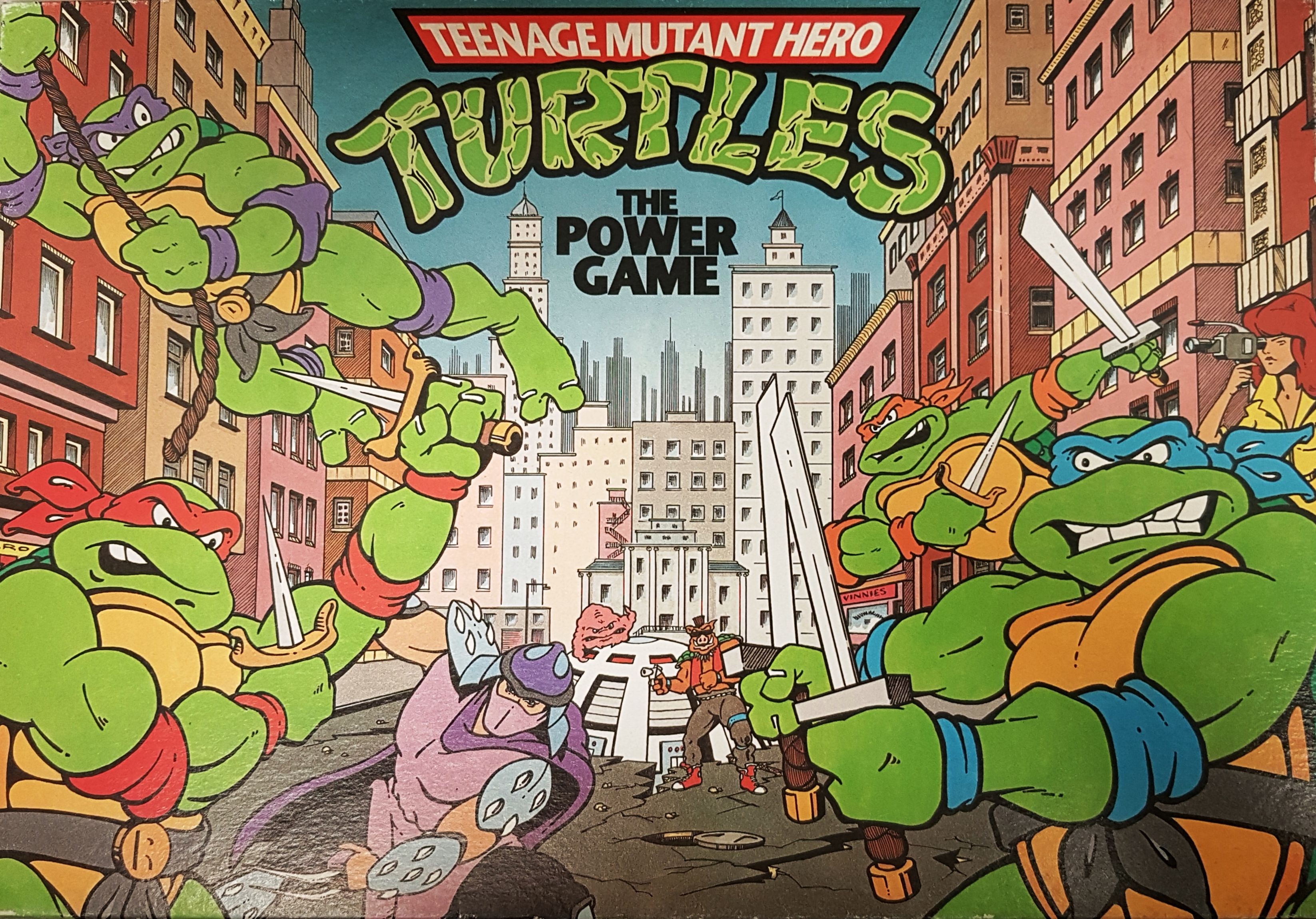 Teenage Mutant Hero Turtles: The Power Game