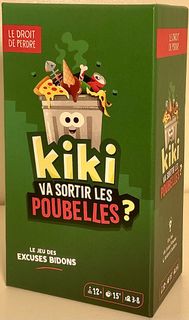 Kiki va sortir les poubelles