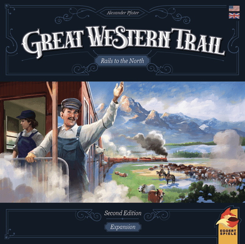 Board Game: Great Western Trail: Rails to the North (Second Edition)