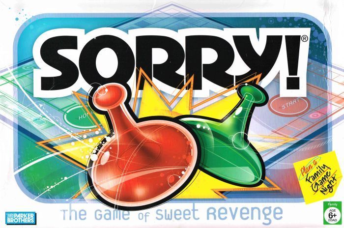 Sorry Board Game Boardgamegeek