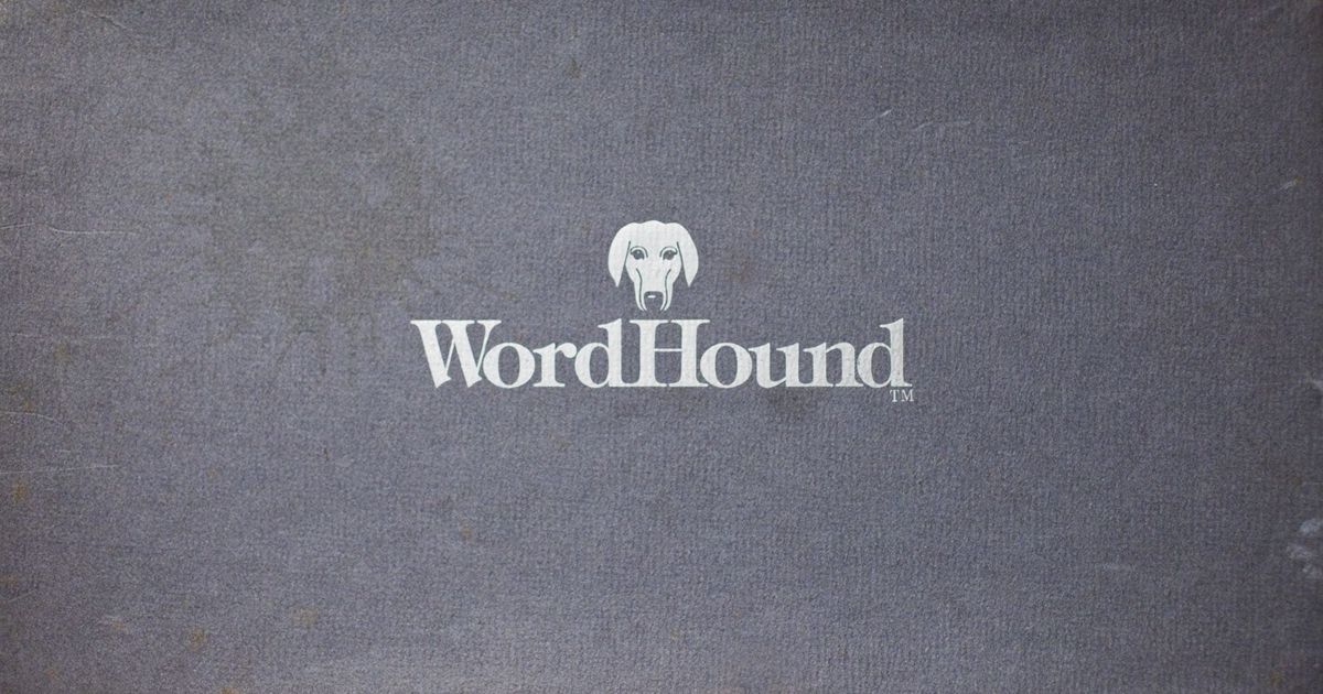 WordHound | Board Game | BoardGameGeek