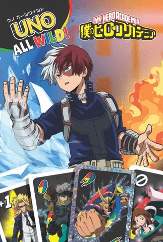 Cover art for UNO All Wild!: My Hero Academia (McDonald's Happy Meal Edition)