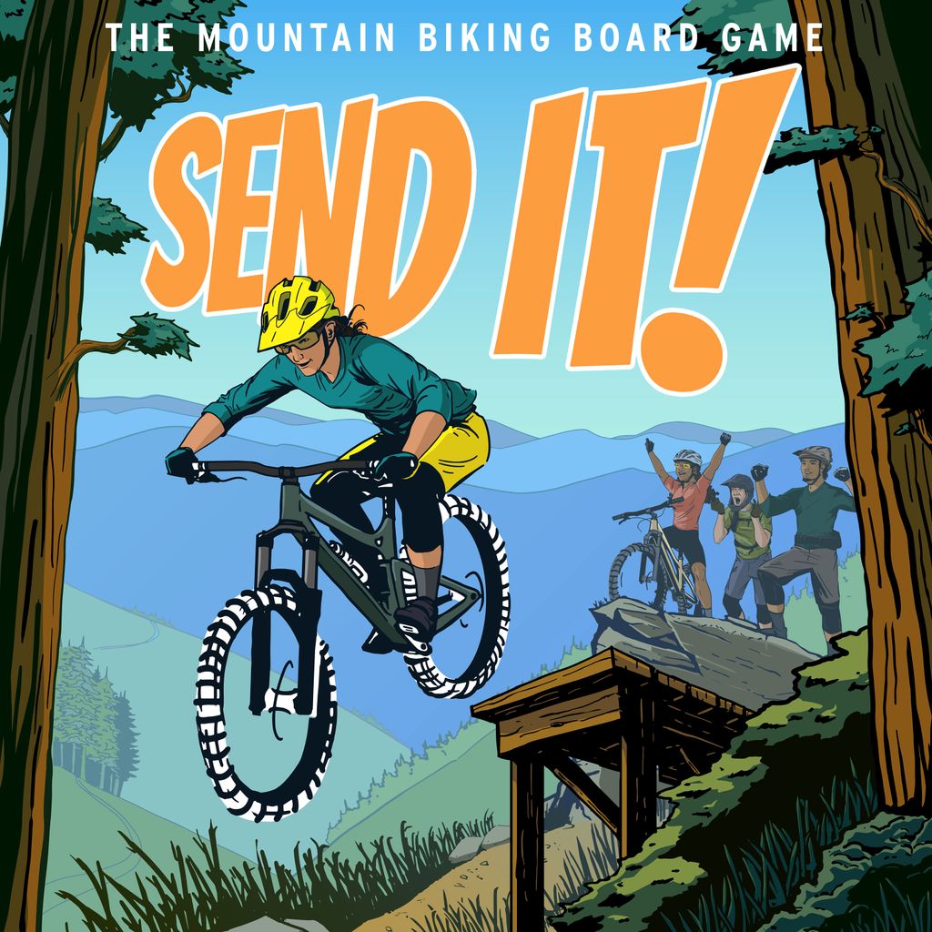 Illustration 4 de SEND IT! The Mountain Biking Board Game