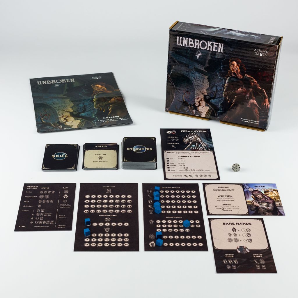 Illustration 3 de Unbroken: a solo game of survival and revenge