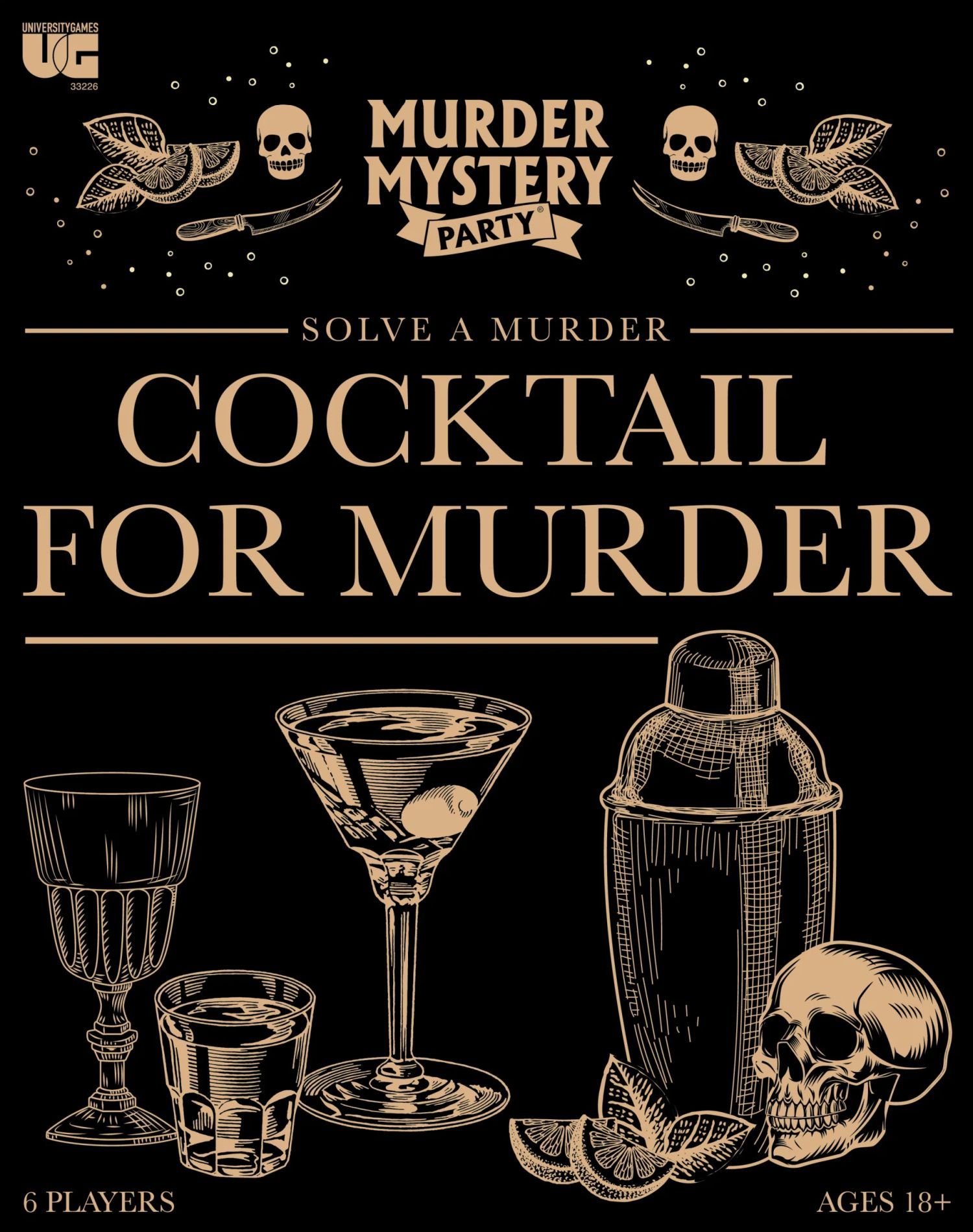 Cover art for Murder Mystery Party: Cocktail for Murder