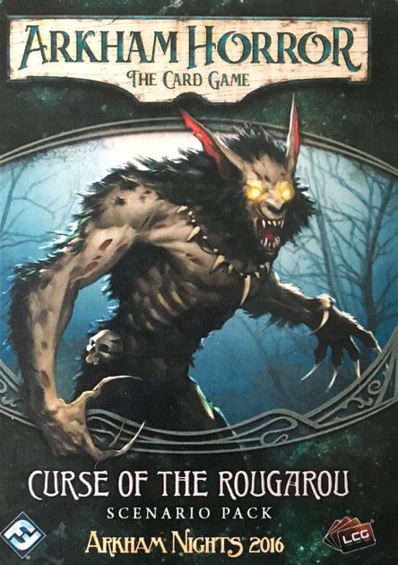 New/Sealed Curse of the Rougarou Scenario Pack The Card Game Arkham Horror 