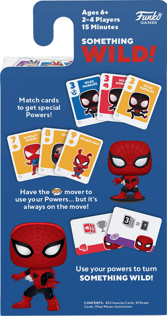 something wild marvel spider man image boardgamegeek