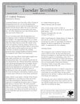 Issue: Tuesday Terribles (Vol 1, No 4 - Sep 2007)
