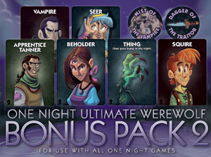 One Night Ultimate Werewolf: Bonus Pack 2