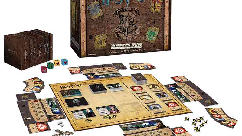 Harry Potter : Bataille à Poudlard - plateau de jeu