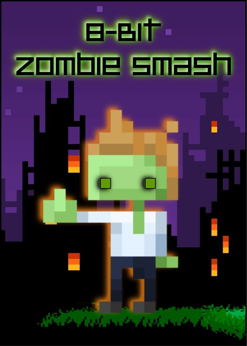 Coperta 8-Bit Zombie Smash