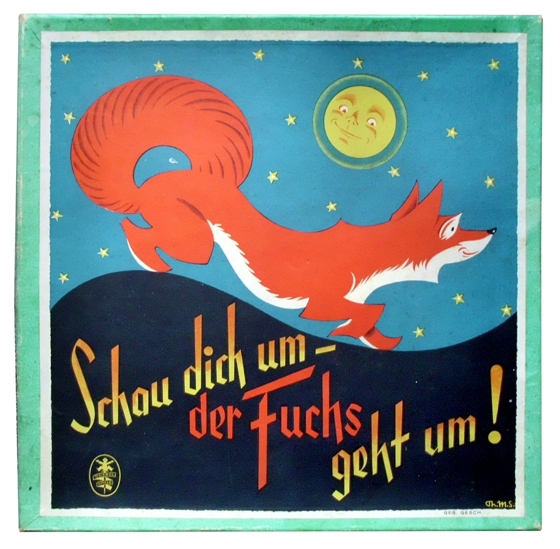 Schau dich um: der Fuchs geht um!