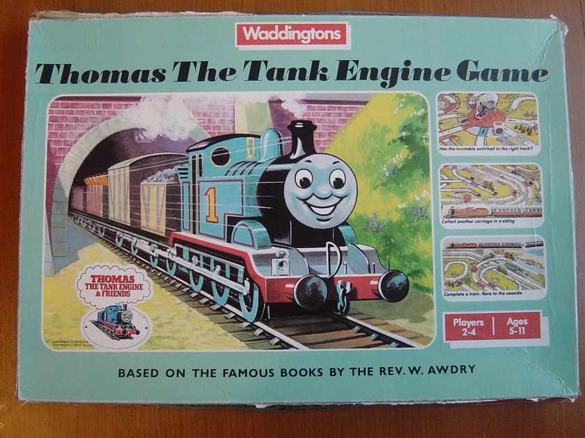 Thomas The Tank Engine Game Board, Thomas The Tank Engine Wooden Table Game