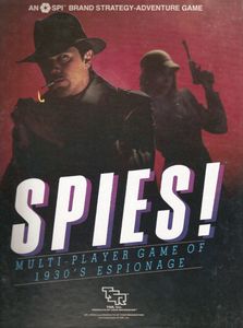 Spies! board game box cover