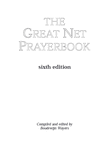 RPG Item: The Great Net Prayerbook