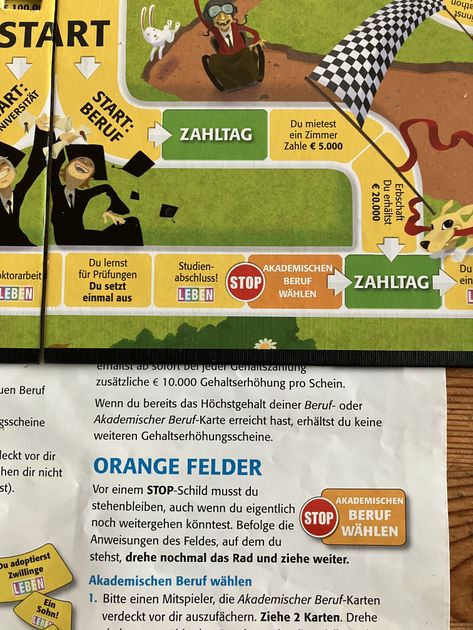 game of life board game instructions pdf