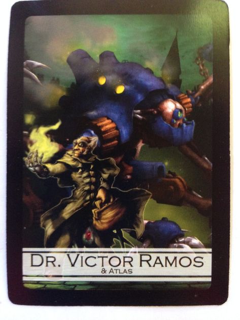 BattleCON: Dr. Victor Ramos & Atlas Guest Boss Promo | Board Game | BoardGameGeek