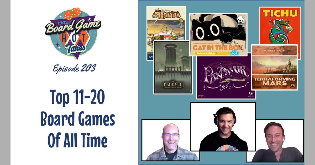 Top Board Games of All Time 2024 Edition (1120) Board Game Hot Takes