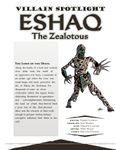 Issue: EONS #107 - Villain Spotlight: Eshaq the Zealotous