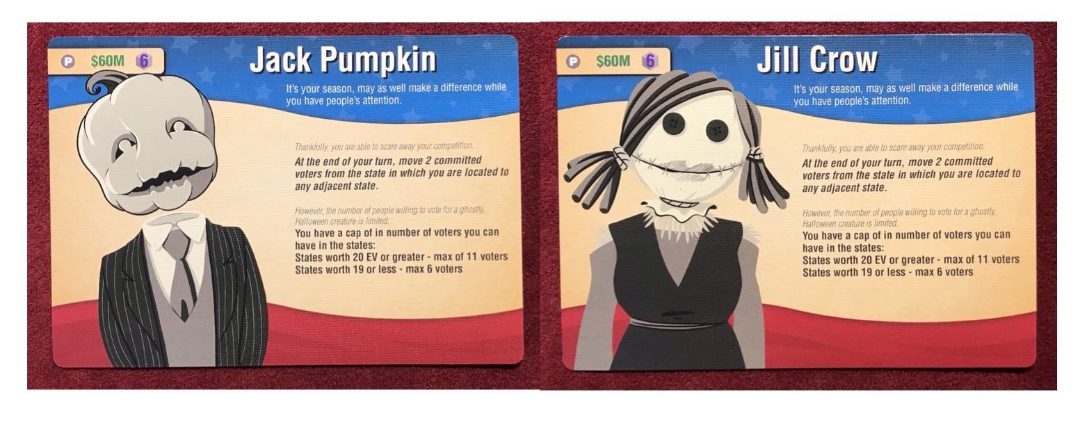Campaign Trail: Jack Pumpkin and Jill Crow