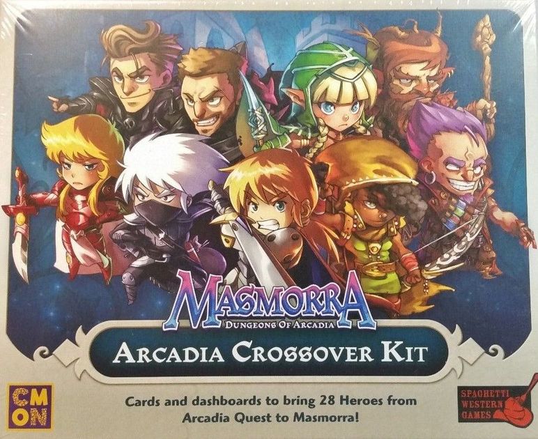 Masmorra Dungeons Of Arcadia Arcadia Crossover Kit Board Game Boardgamegeek