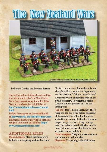 Smooth & Rifled: The New Zealand Wars