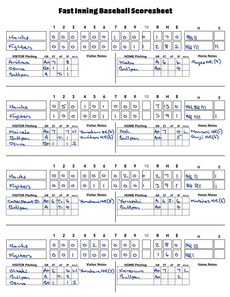 Fast Inning Baseball: NPB 2024 - Climax Series: Finals Stage ...