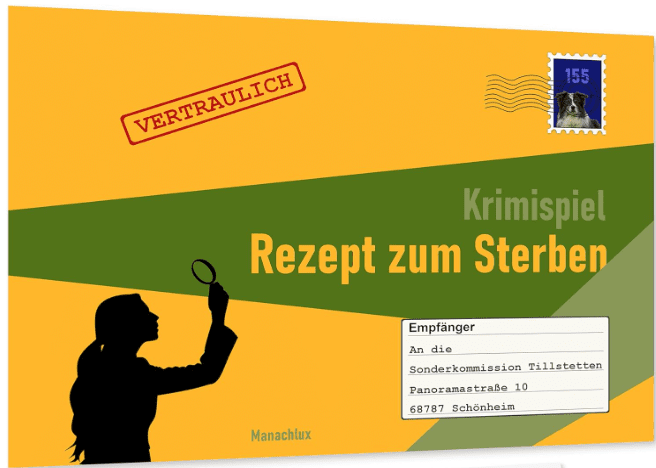 Krimispiel: Rezept zum Sterben cover art