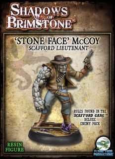 Shadows of Brimstone: Resin Special Enemy 'Stone Face' McCoy