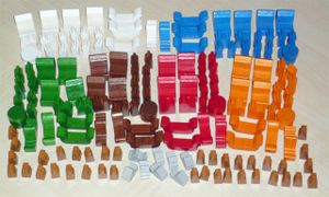 Catan: Explorers & Pirates – Wooden Viking Pieces