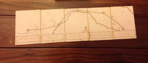 Avignon: Wooden Map