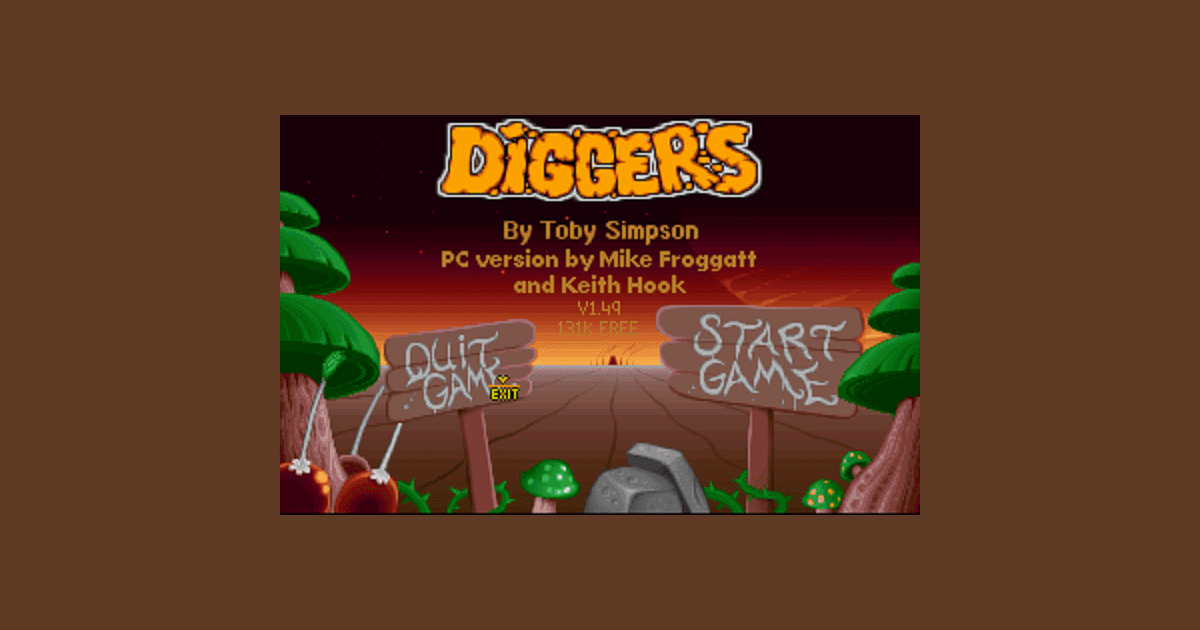 Diggers Video Game VideoGameGeek